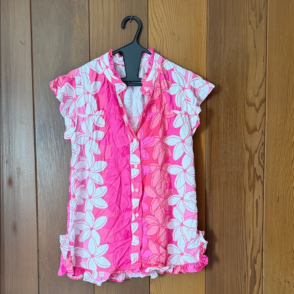 Eternal Summer Hawaii Mary Top in Pua Melia Stripes